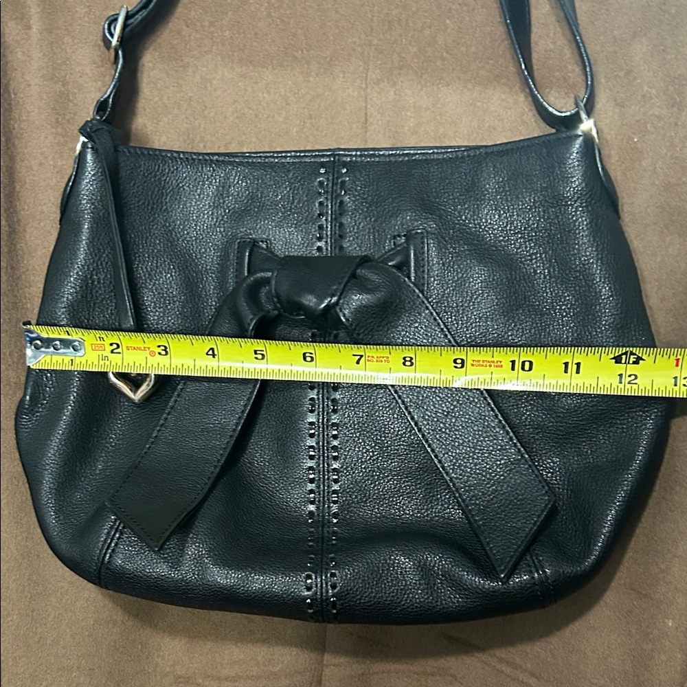 Brighton Black Leather Women's Bag - Picture 12 of 14